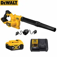 DEWALT DCE100 20V MAX Lithium Handheld Blower Compact Jobsite Cordless Air Blower Leaf Removal Dust Collector 3-Speed Variable
