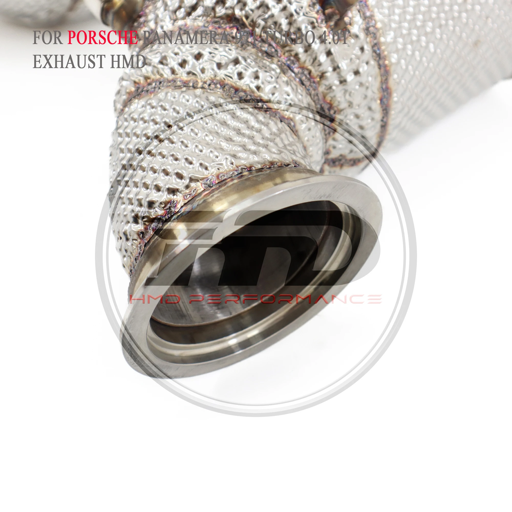 Выхлопная труба HMD для Porsche Panamera 971 Turbo 4.0T автомобильные аксессуары с и без разъема