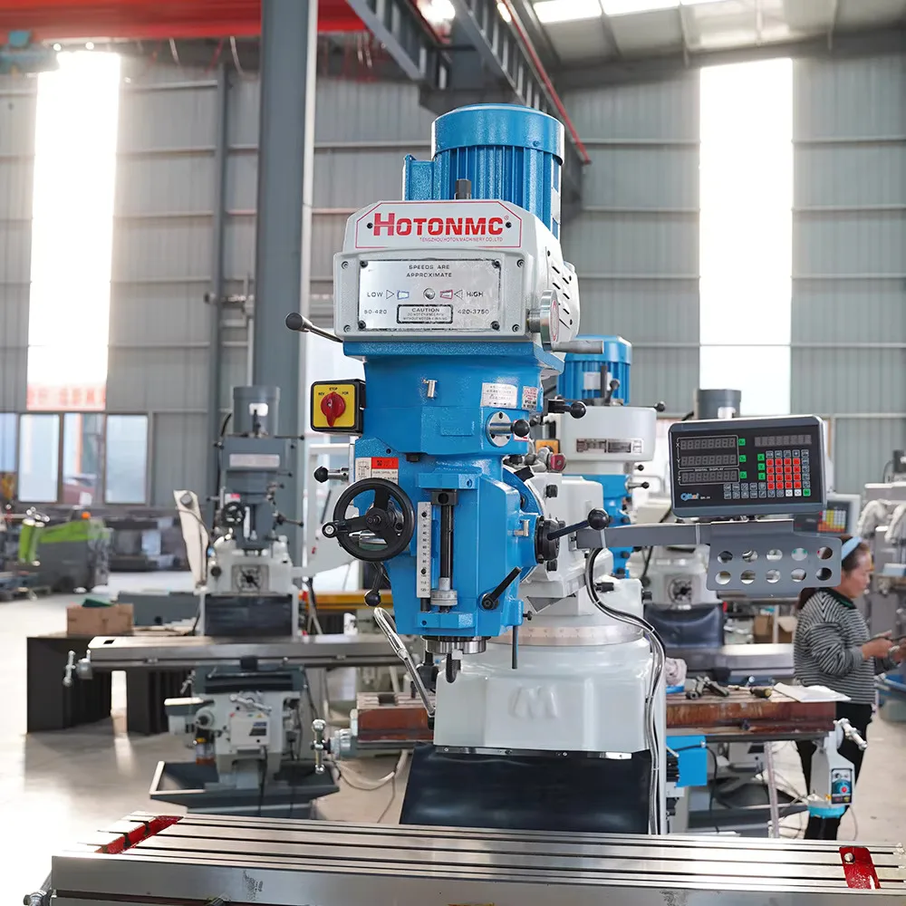 Head Ram Radial Universal Conventional Vertical Turret Milg Hine X6325D