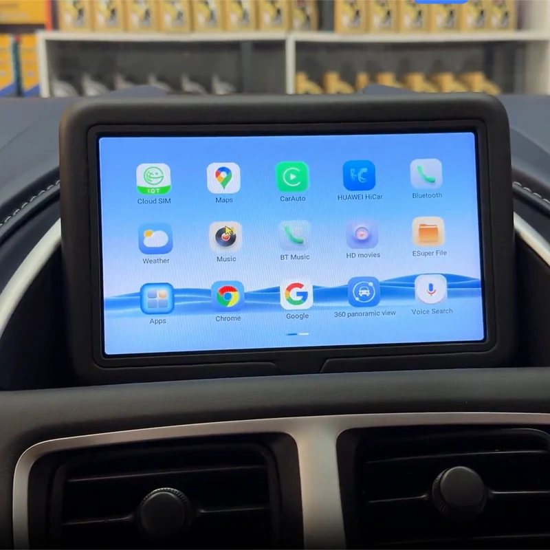 Фото Беспроводной интерфейс CarPlay Android Auto для автомобильного DVD-плеера Aston Martin Vantage, Mirror Link, AirPlay, навигация, Plug & Play №4