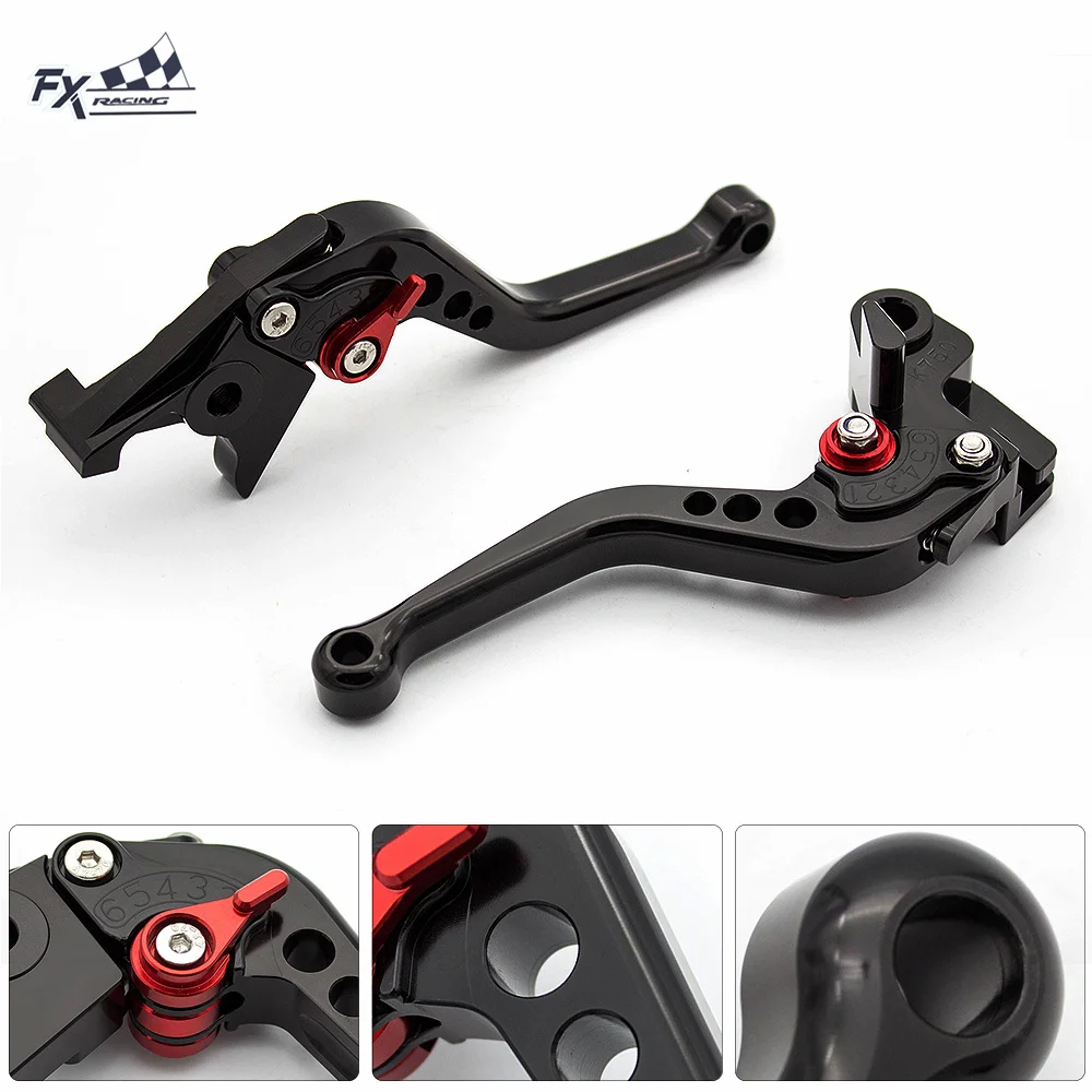 Paire De Leviers Ajustables Et Repliables Verts CNC Pour Kawasaki ER-6/ER6F/ER6N (2006-2008) - Neufs