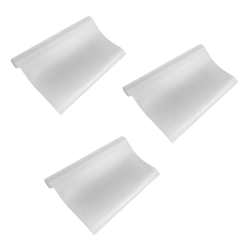 

3X Clear Drawer Liner Kitchen Cupboard Mat Cabinet Table Protector Non Slip 45X120cm