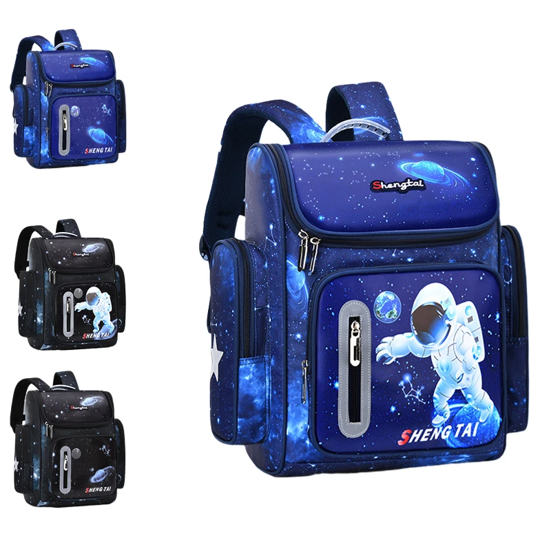 

Popular Cartoon Astronaut Student Backpack with Large Capacity Load Reduction and Spine Protection Backpack