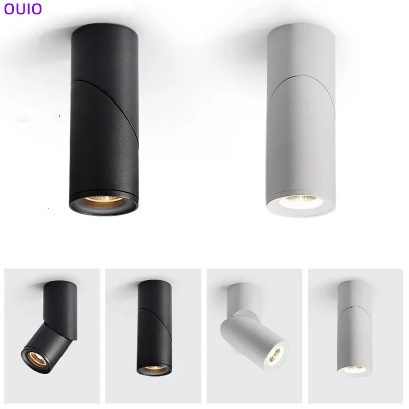 

Потолочный светодиодный светильник OUIO 10W/15W/20W/24W черный
