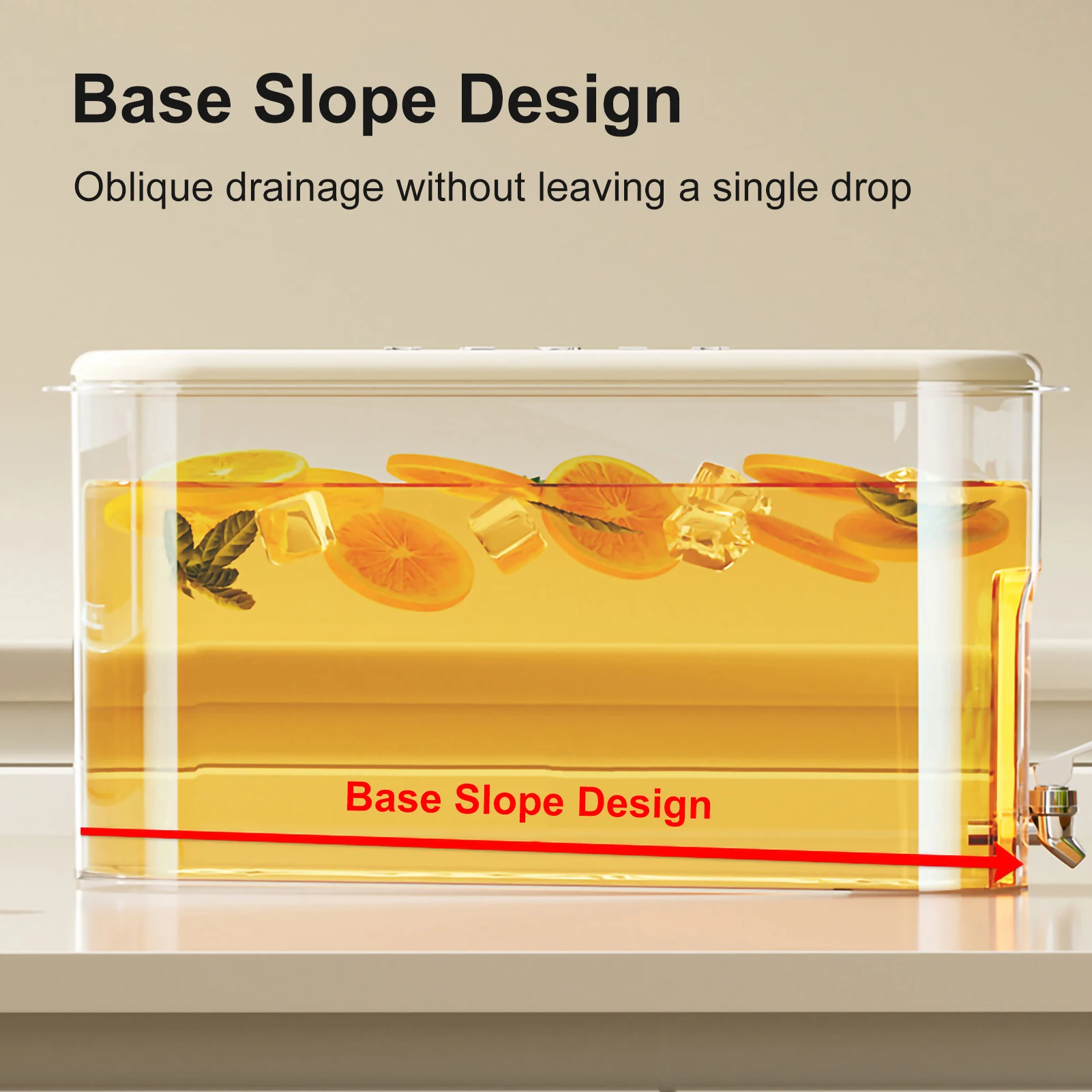 Семейная бутылка для воды 4 л холодильник диспенсер холодных напитков