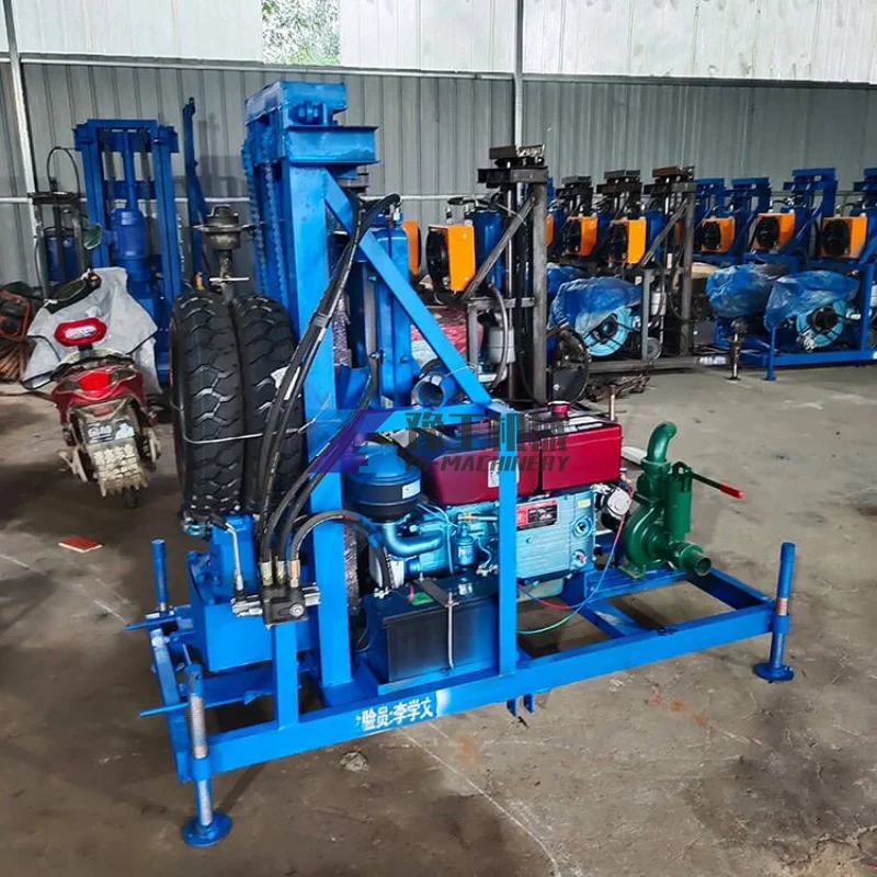 Хорошее качество сверла для водяных скважин 100 м 150 200 300 стальная гусеничная