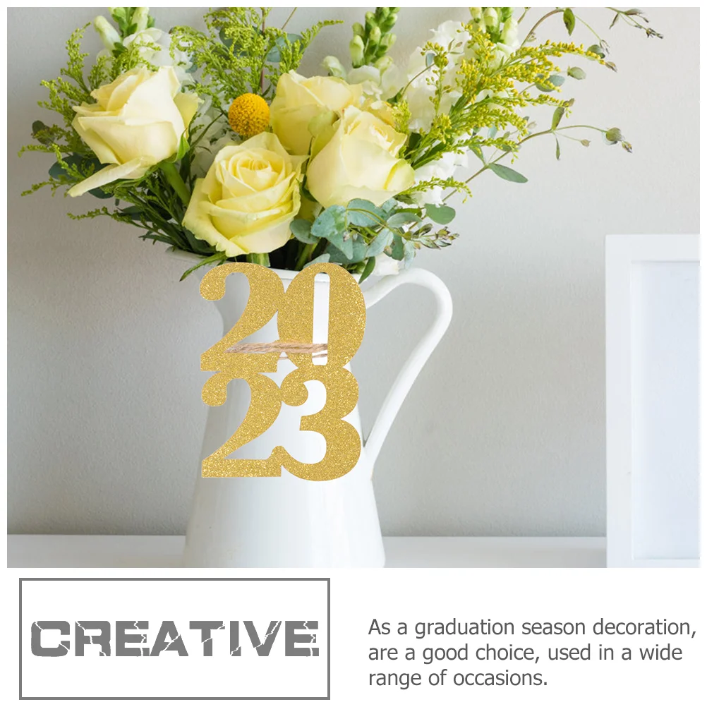 

3 Sets Graduation Labels The Flash Gifts Graduation Party Favor Make Gifts 2023 Vase Labels Decorations 2023 Vase Decors