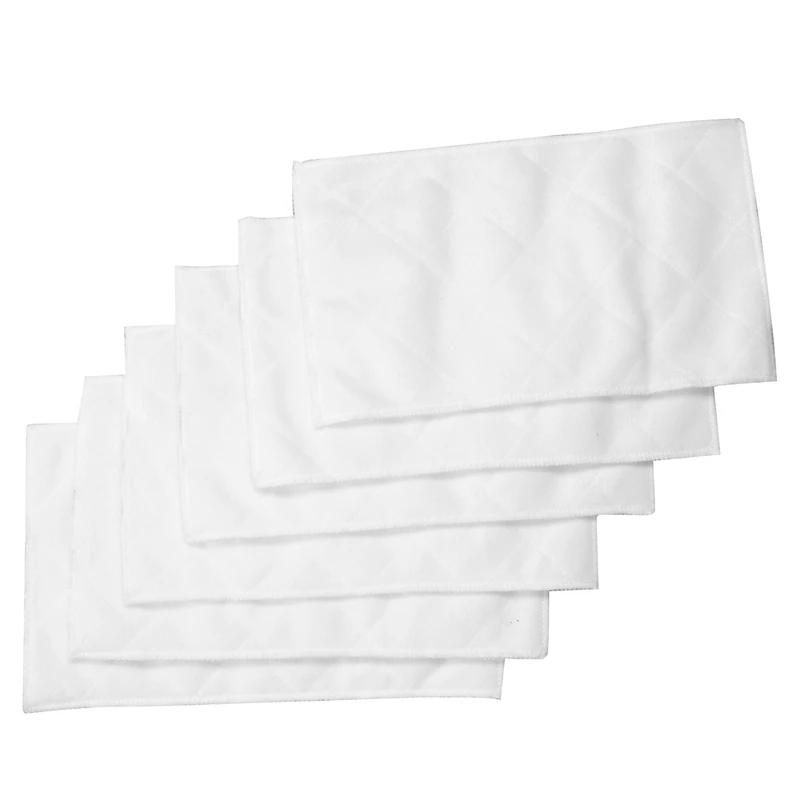 Hot 6Packs Washable 3 Layers Microfiber, Replacement Steam M