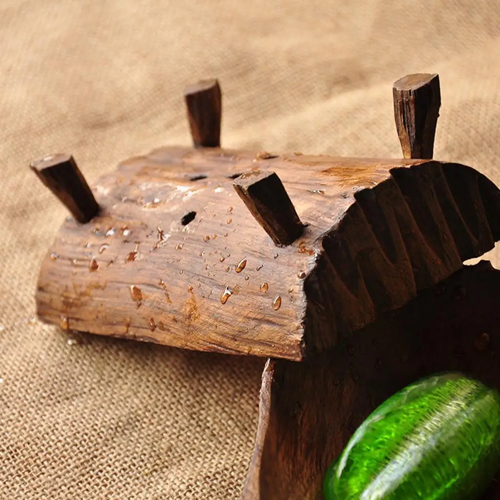 Деревянная коробка для мыла контейнеры сохраняет сухость легкая чистка сливная