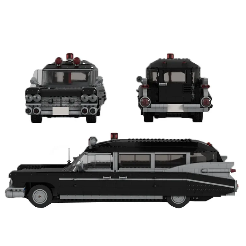 Строительный блок MOC- 123575 Czarny montaż samochodu model klocków konstrukcyjnych 1921 szt. Klocki konstrukcyjne dla chłopców