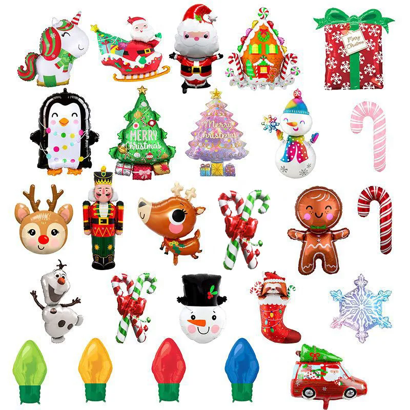 Snowflake Balloon Christmas Decor For Home