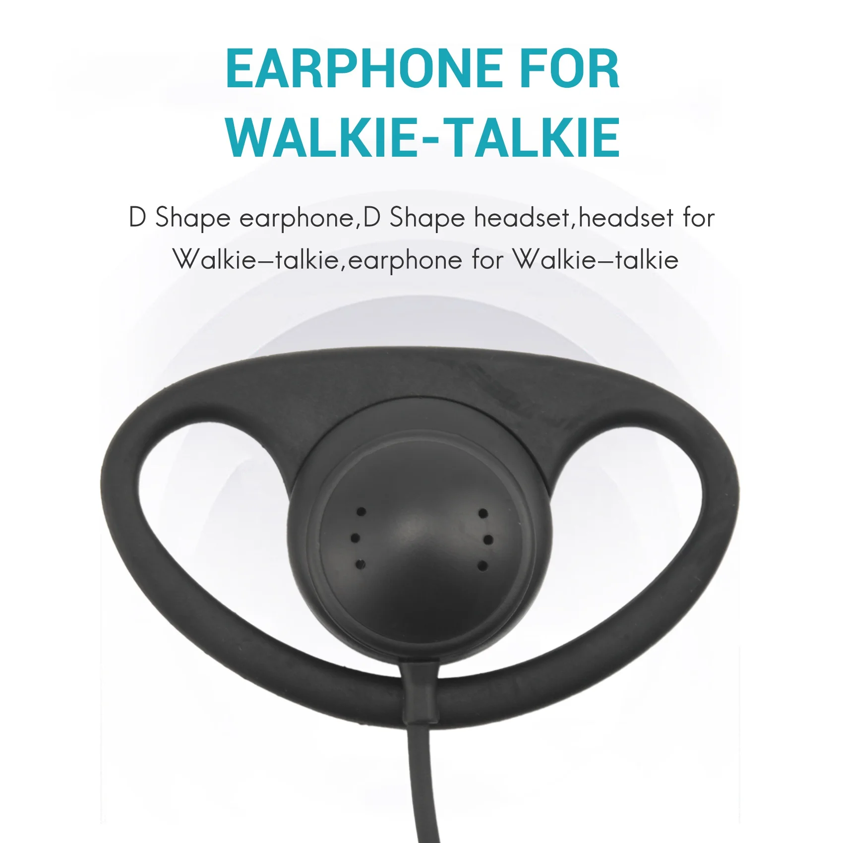 Наушники-вкладыши с разъемом 3 5 мм для прослушивания музыки и микрофона MOTOROLA KENWOOD