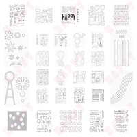 alphanumeric animals little girl cut dies stamps stencil scrapbook diary decoration embossing template diy greet cards handmade