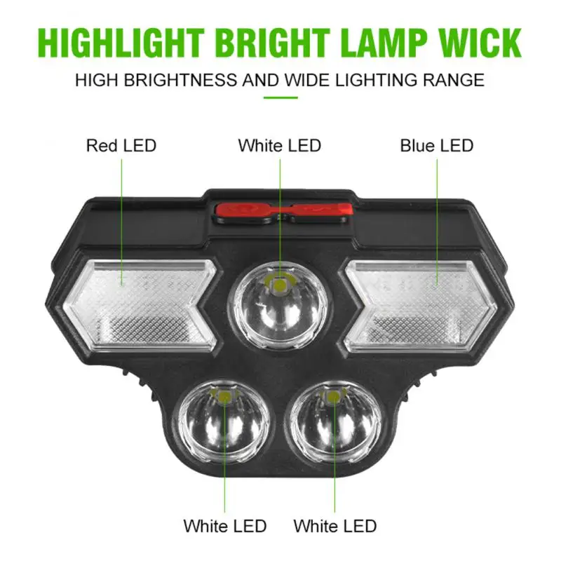 

Portable Multi-function Outdoor Bright Light Eleven Core High-power Long-range Waterproof Durable Night Fishing Light