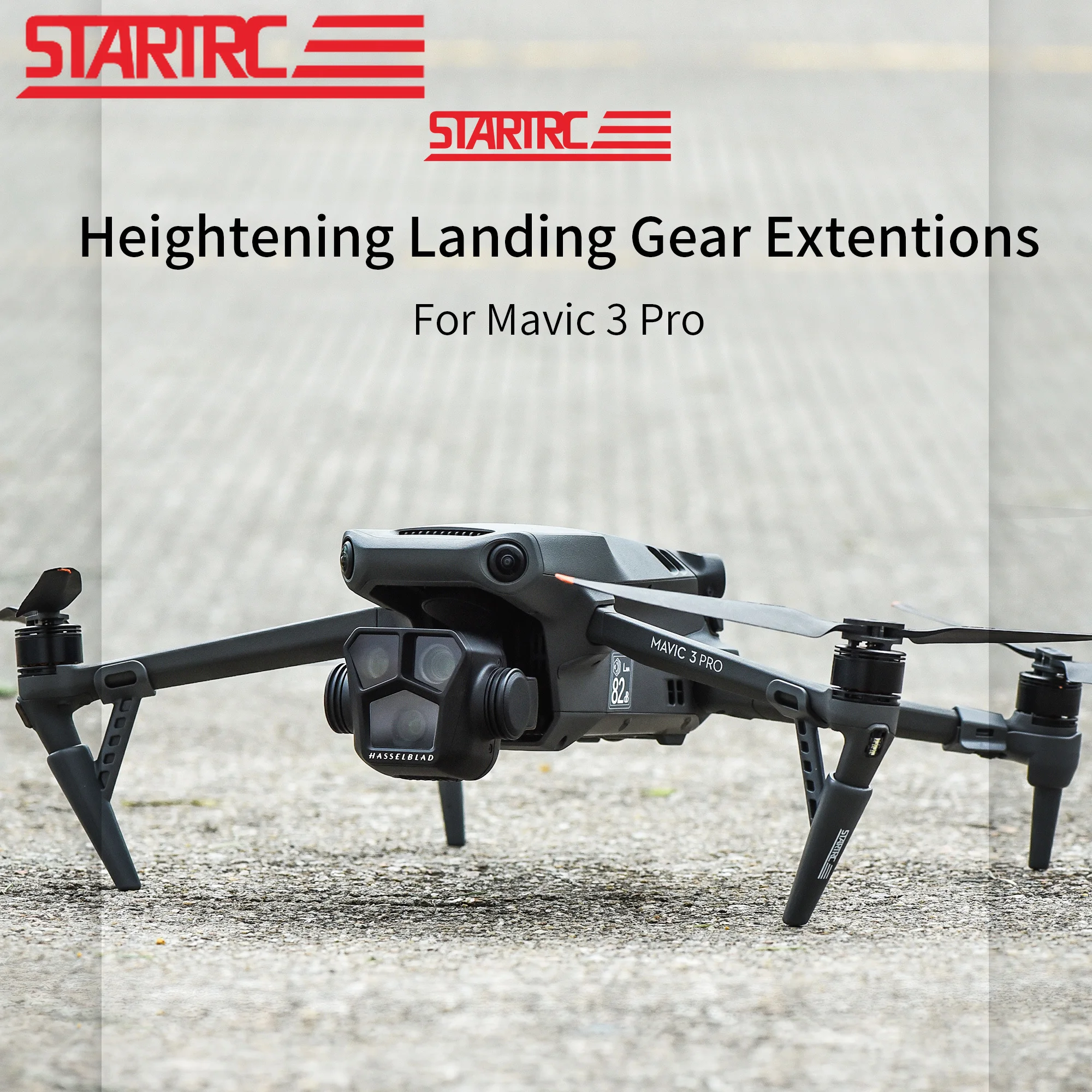 

Landing Gear Front Rear Extender Legs for DJI Mavic 3 Pro Drone Heighten Extension Leg Support Quick Release Feet Accessories