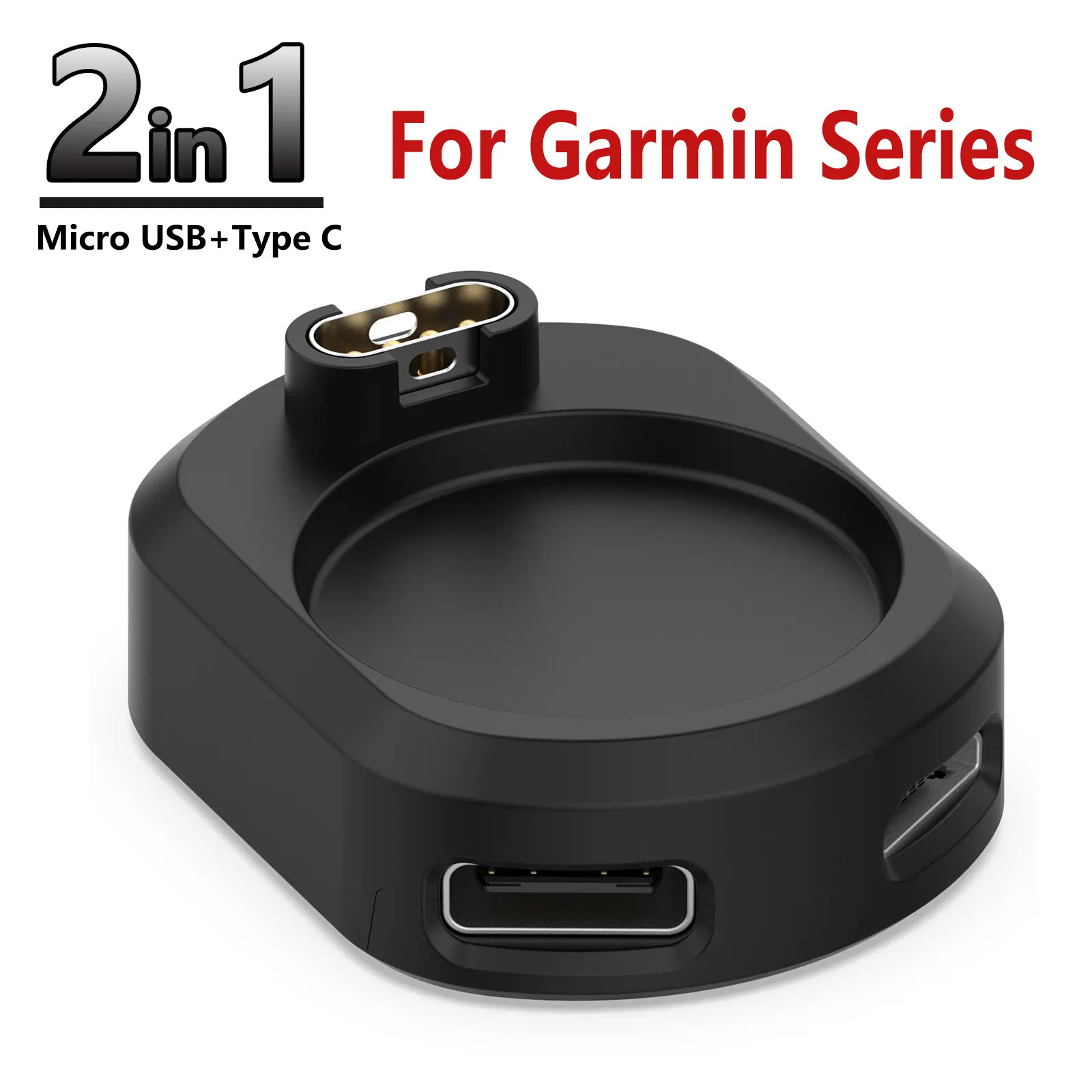 

Зарядное устройство 2 в 1 для смарт-часов Garmin Fenix 7 6 7S 7X instinct 2