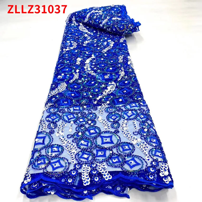 Африканская низкая цена Тюль Кружева Роскошная нигерийская костяная веревка +