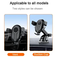 2022 car phone holder stand gravity car suction cup phone stand for 13 universal h2e0