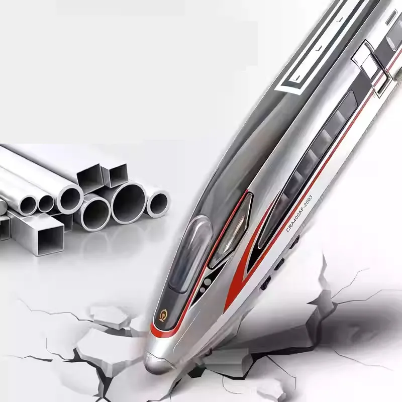 Литой под давлением сплав высокоскоростной поезд имитация электрической модели