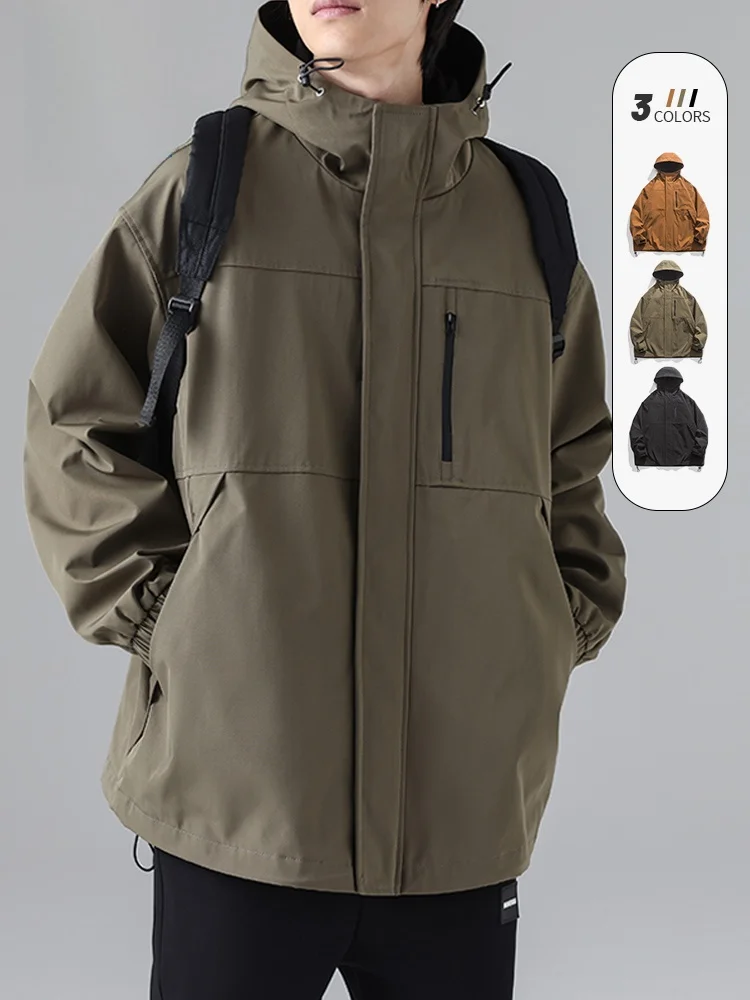 Куртка Zhenvis новая весенняя мужская уличная куртка модная высококачественная