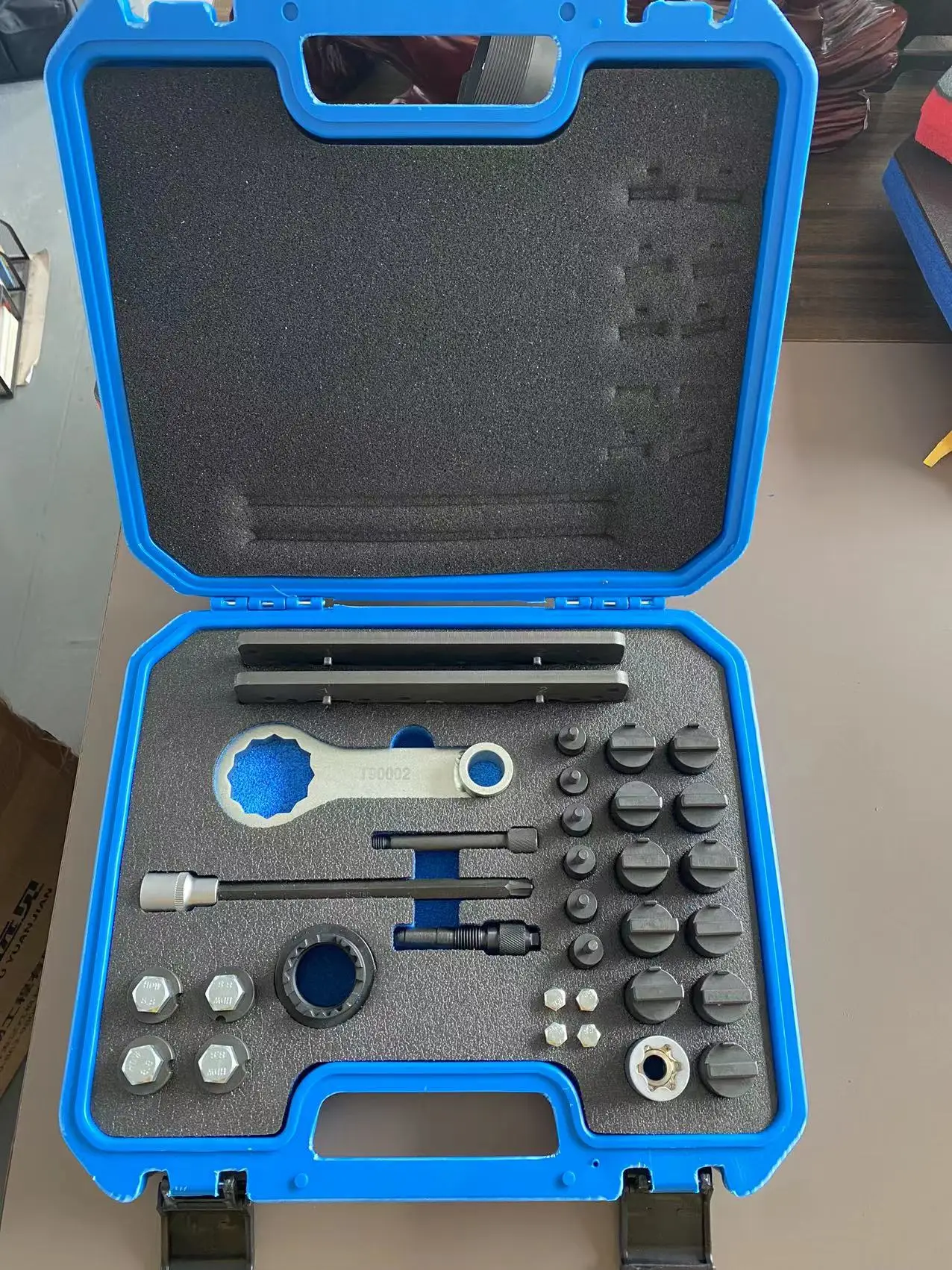 Набор инструментов для синхронизации блокировки распредвала EA839, подходит для Audi Porsche T40331 3,0 T 2,9 T двигатель с добавлением T90001 блокировочный инструмент 3,0 T 2,9 T Набор инструментов для синхронизации блокировки распредвала EA839, подходит для Audi Porsche T40331 3,0 T 2,9 T двигатель с добавлением T90001 блокировочный инструмент 3,0 T 2,9 T