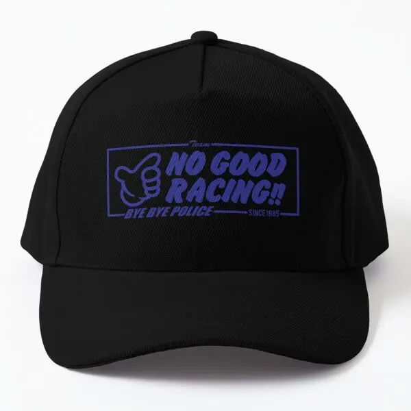 

No Good Racing Bye Bye Police Baseball Cap Hat Snapback Black Spring Fish Solid Color Hip Hop Sun Sport Bonnet Mens Casual