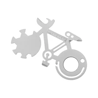 bicycle repair wrench card multi purpose bicycle shaped repair tools 45678 5cm multi purpose mountain bike repair wrench