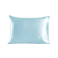 bestpro 1pc silk pillow cases cover silky satin cushion cover polyester pillowcases for adult children 51x66cm51x77cm