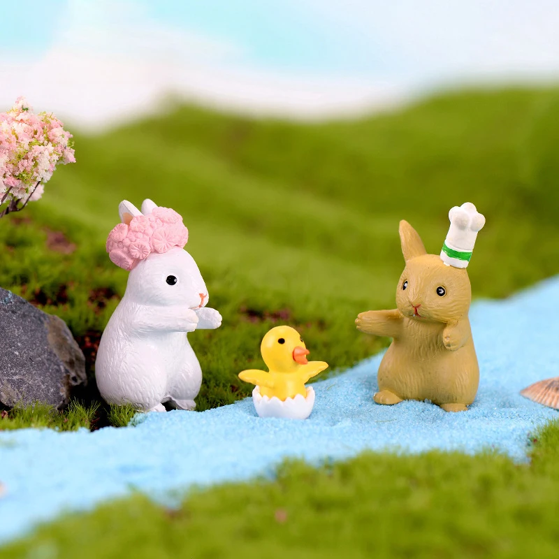 12 шт. декоративные миниатюрные фигурки животных