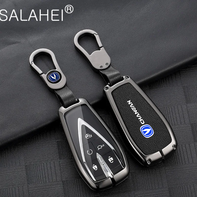 

Car Key Case Cover Holder Shell Bag Fob For Changan CS35 CS55 CS75 CS85 CS95 Plus EADO RAETON CS15 V3 V5 V7 2018 COUPE 2019 2020