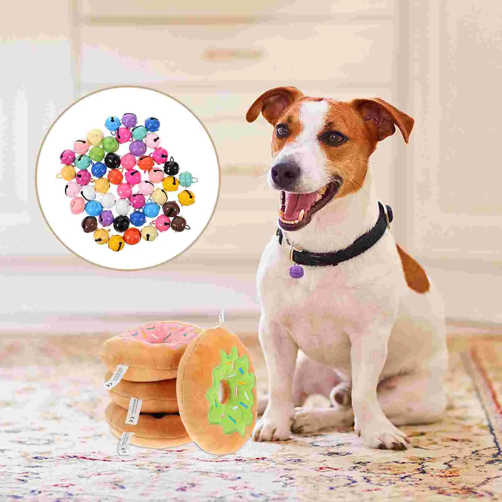 

Bell Bells Collar Pet Cat Dog Charm Pendant Beard Metal Training Accessories Mini Keychain Kit Tool Ornaments Diy Craft Ornament