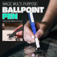 pen shaped phone holder small and portable multi functions combination tool pen 6 screwdrivers to cover the core