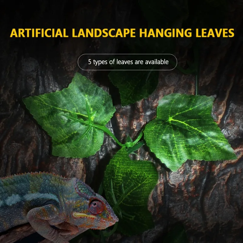 Поддельные лозы декоративные альпинистские аквариум для домашних животных