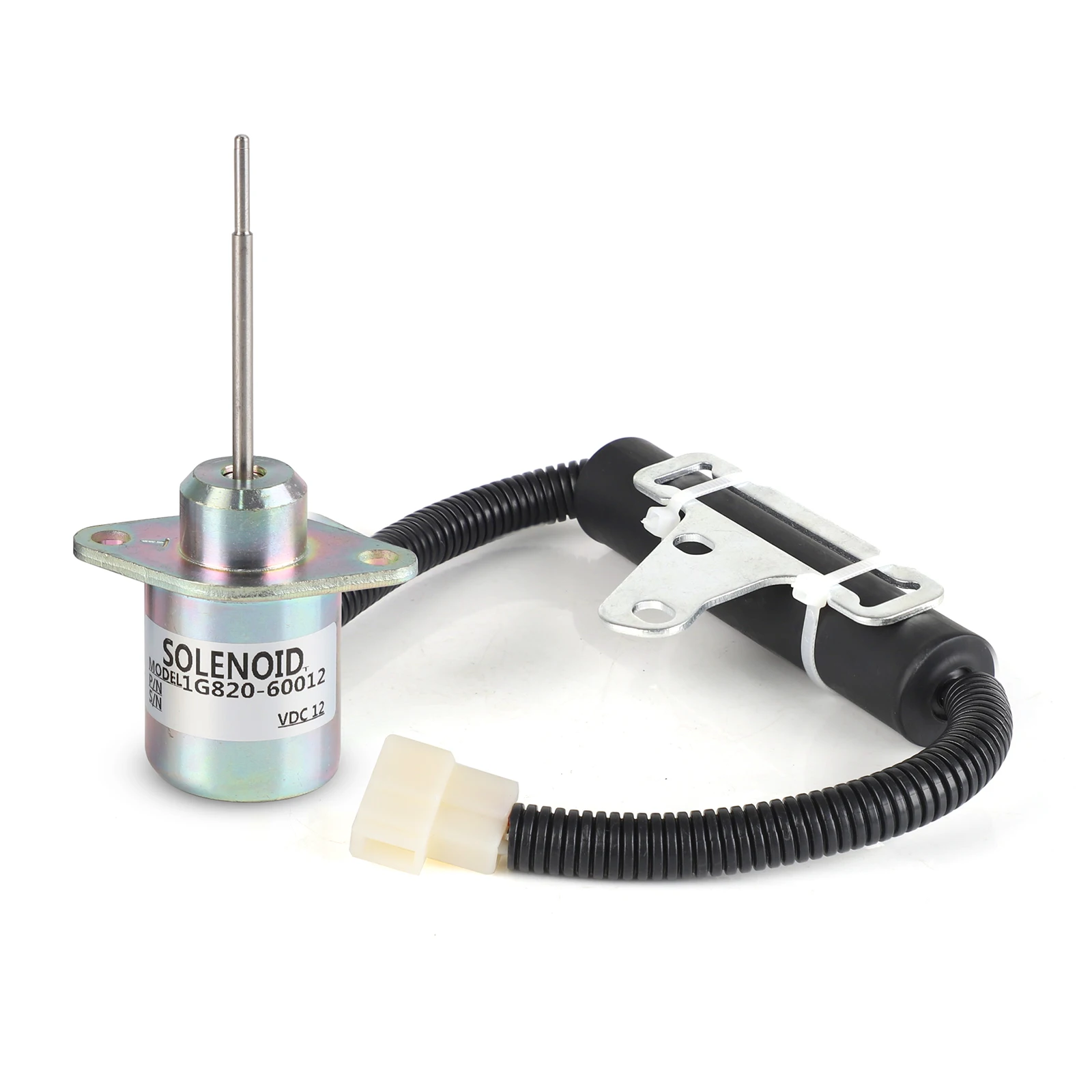 Электромагнитный Запорный Клапан Топлива 12 В Постоянного Тока Для Экскаватора