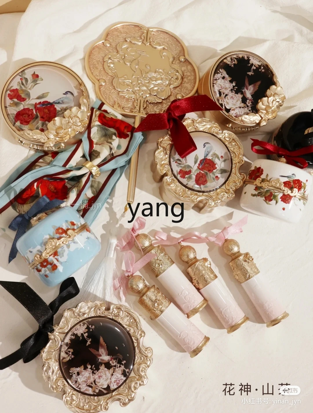 CX Huashen Медовая пудра Core Увлажняющий контроль жирности Shell Soft Focus Setting Матовая