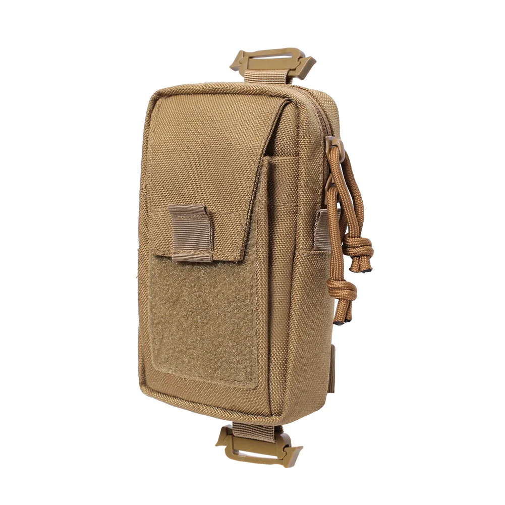 

For Unisex Shoulder Bag Crossbody For Outdoor Training 1000D Nylon 8*12*18cm Molle Waist Bag Outdoor Emergency