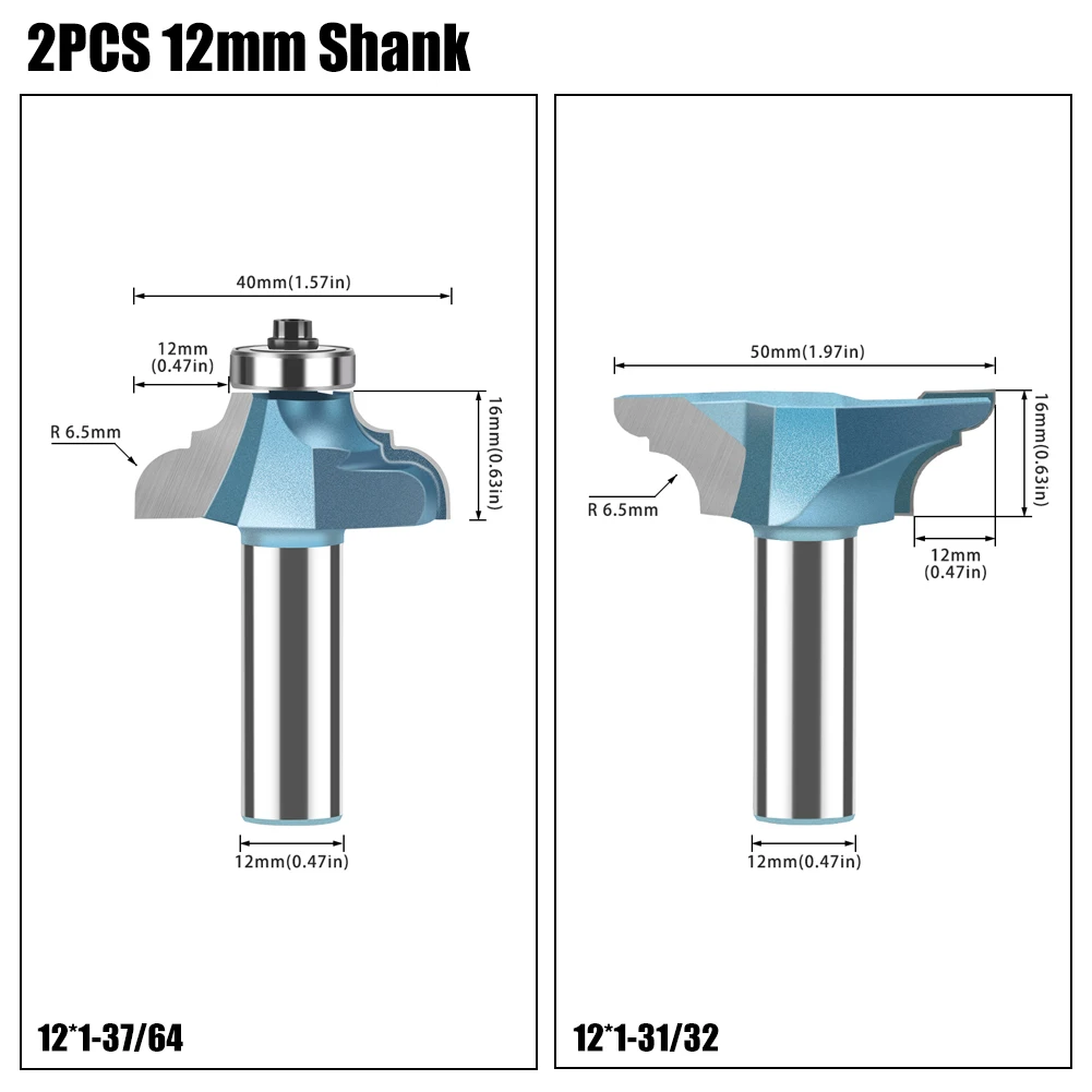 

2 шт. 12 мм 1/2 дюйма хвостовик, классическая римская окантовка и формовочная фреза, линейный нож, стол для шкафа, Деревообрабатывающие инструменты