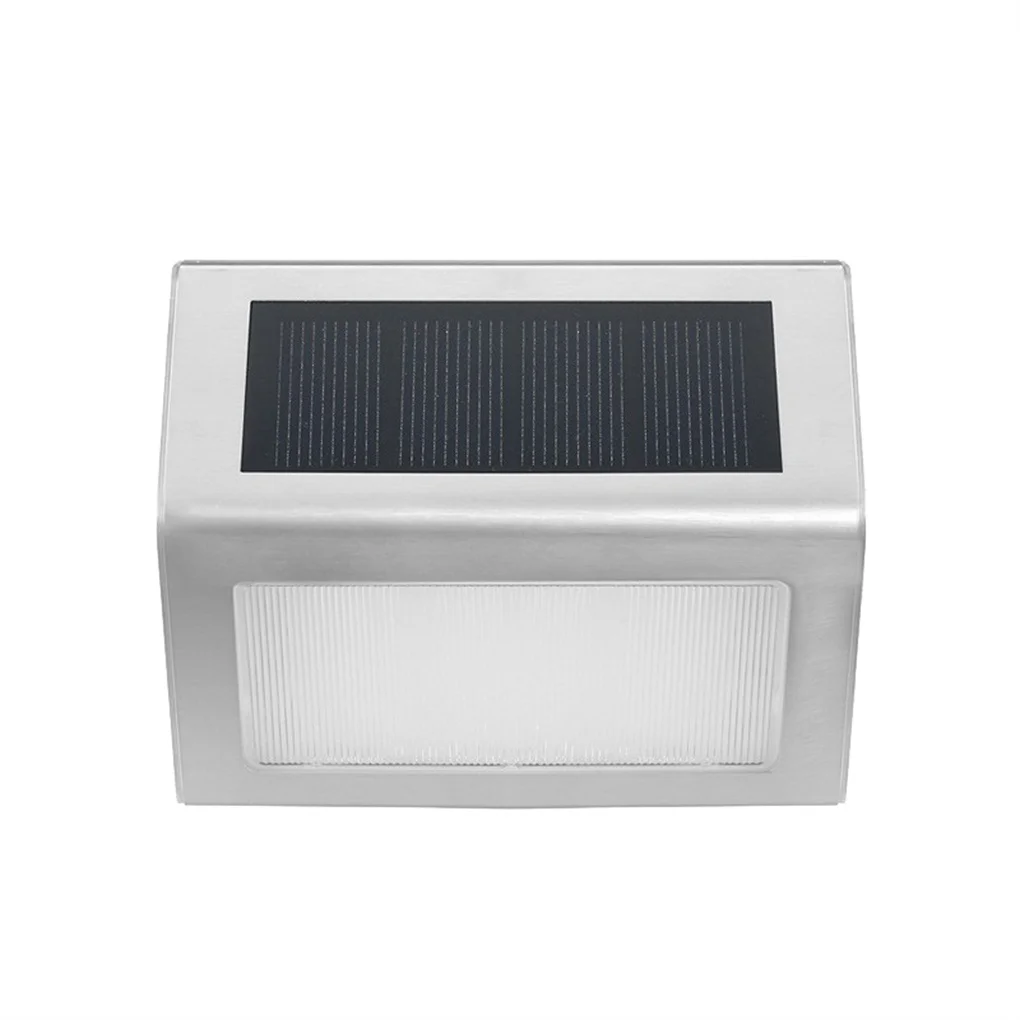 

1/2/3 Solar Powered LED Garden Light Waterproof Walkway Pathway Wall Lamp Automatic Security Spotlight Decor White Light
