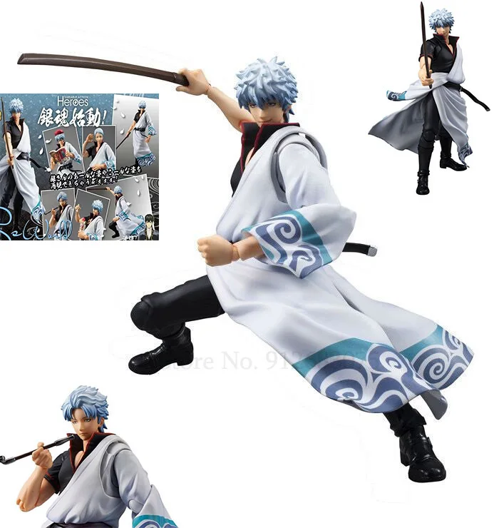 

Аниме переменные экшн-герои Серебряная Душа гинтама гинтоки Саката ПВХ экшн-Фигурки Коллекционная модель детские игрушки куклы подарки 18 с...