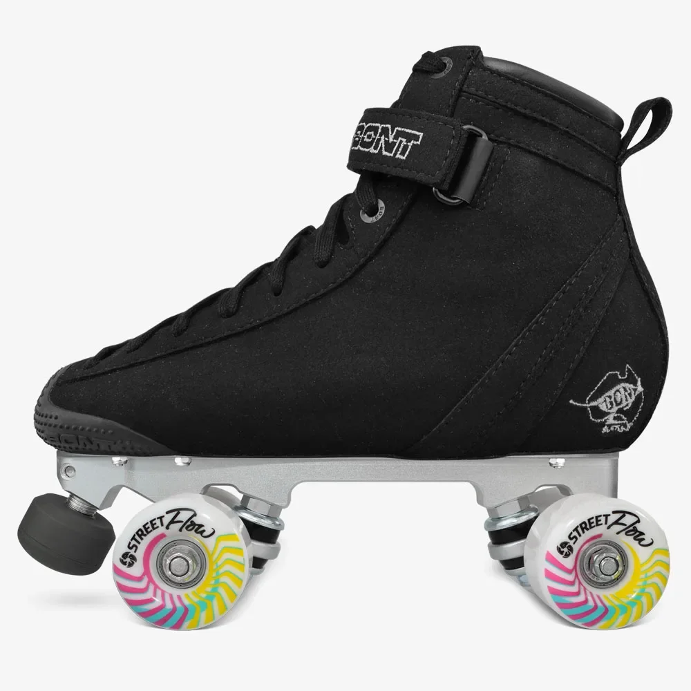 Роликовые коньки BONT Vegan ParkStar Black для улицы и парка, прочные скоростные ролики для повседневного использования и роллер-дерби (art.: 3920d886c9d47) - 3920d886c9d47