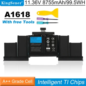 KingSener 11.36V 99.5Wh A1618 Battery For Apple MacBook Pro 15