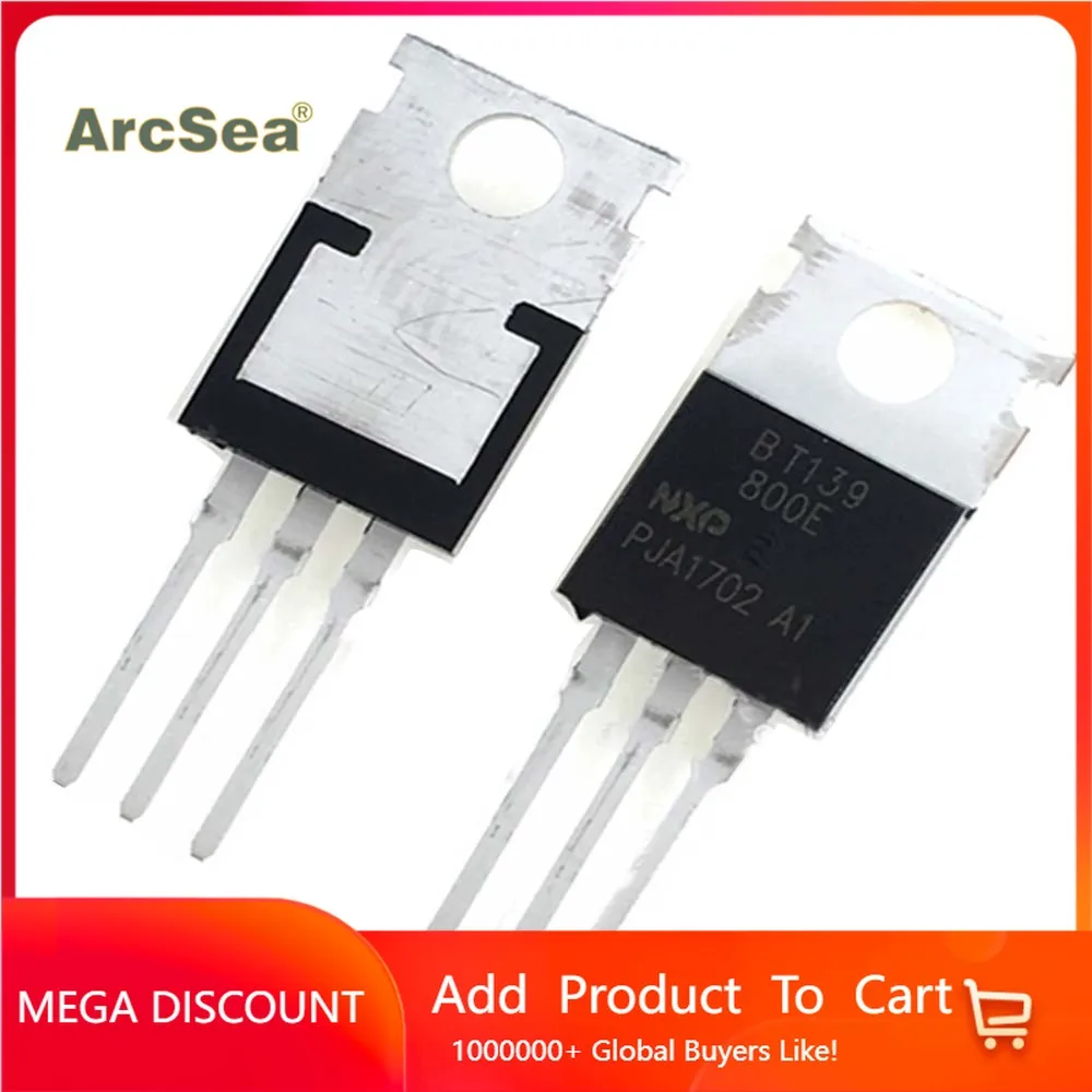 

100pcs/lot BT139-800E BT139-800 BT139 TO-220 IC Best quality