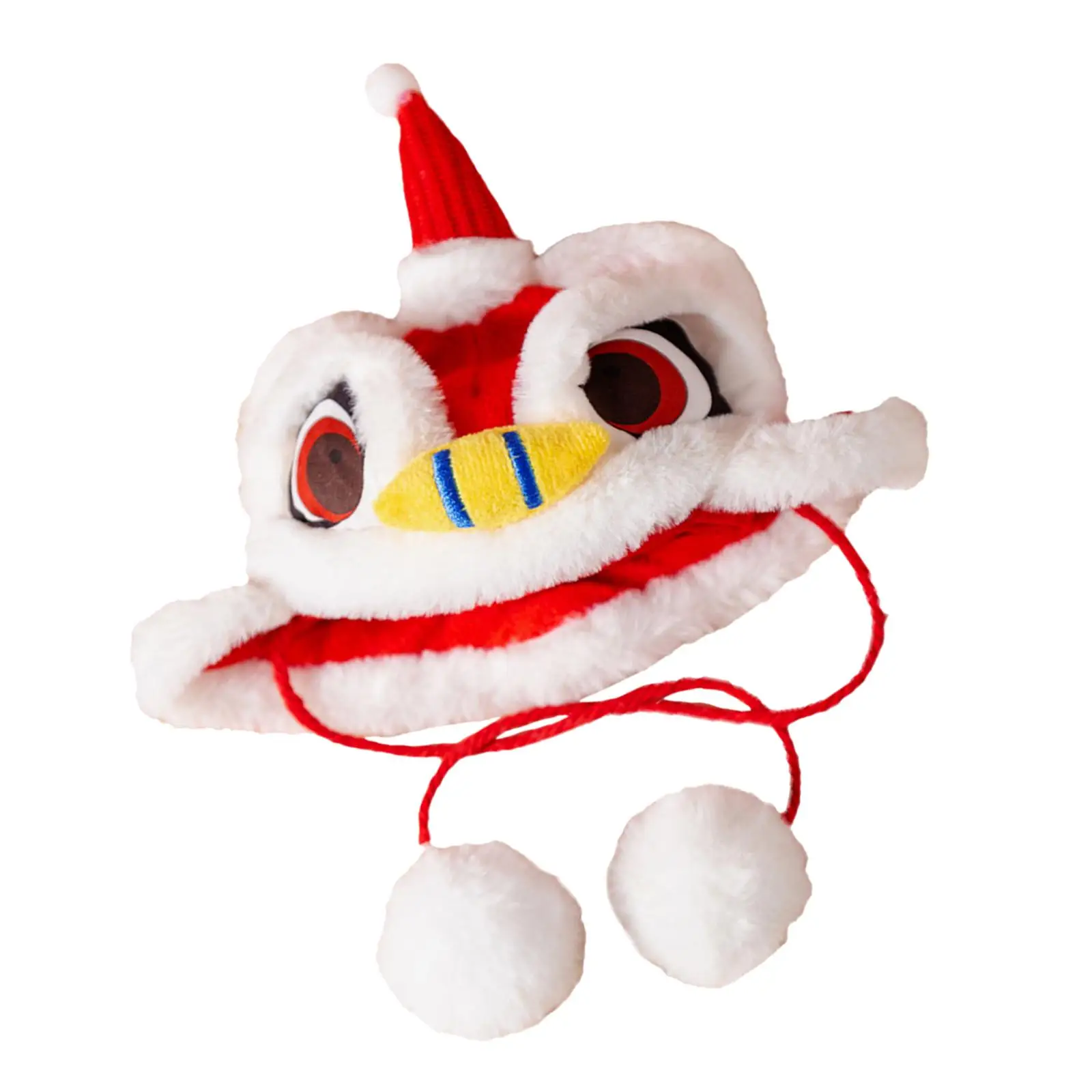 Очаровательный флисовый костюм для собаки шляпа танзаниского танца лев и