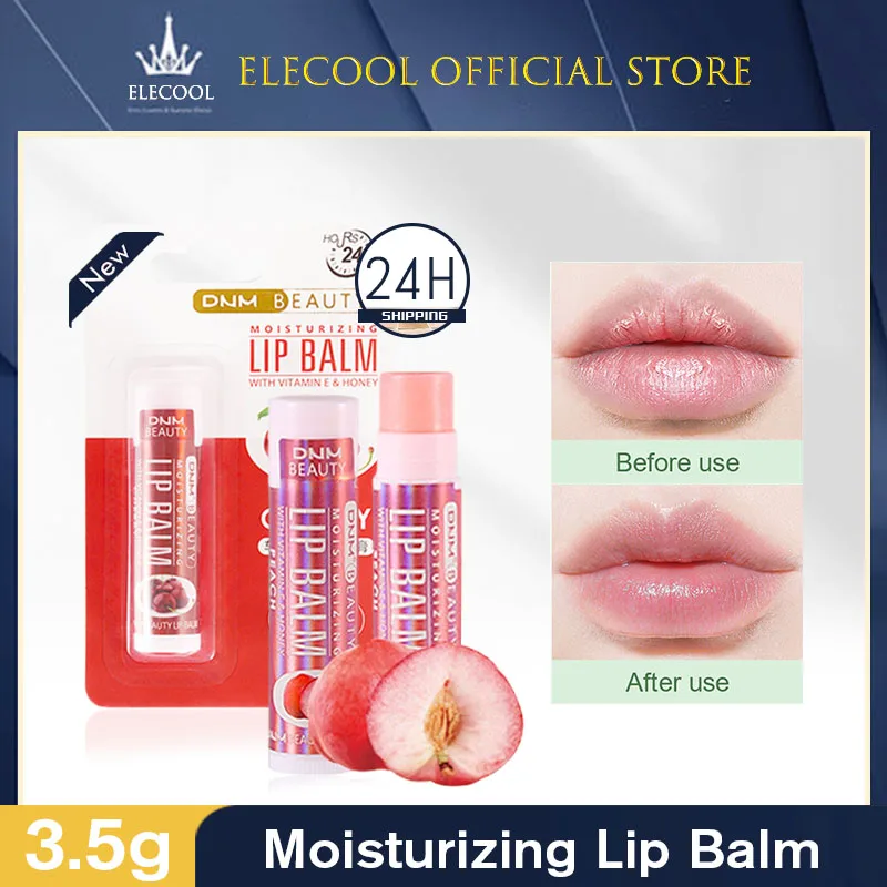 

1PC Pure Natural Ingredients Moisturizing Lipstick Lip Balm Fix Dry Lips Anti Aging Long Lasting Portable Cute Cartoon Lip Care