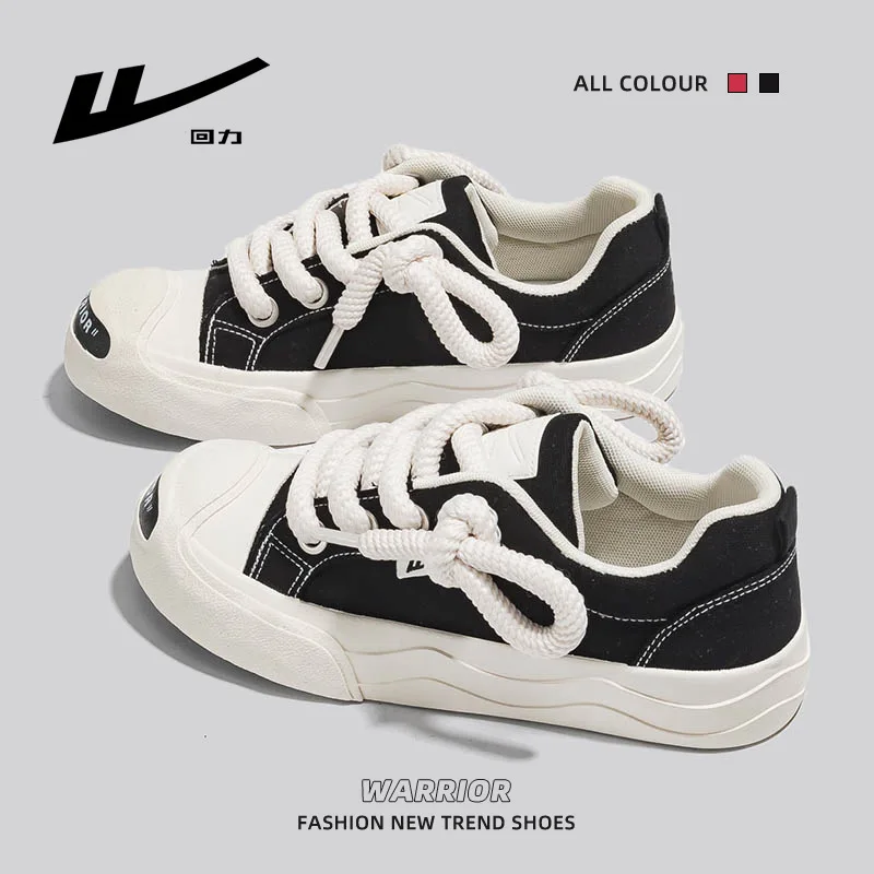 Ботинки женские холщовые на шнуровке с низким вырезом