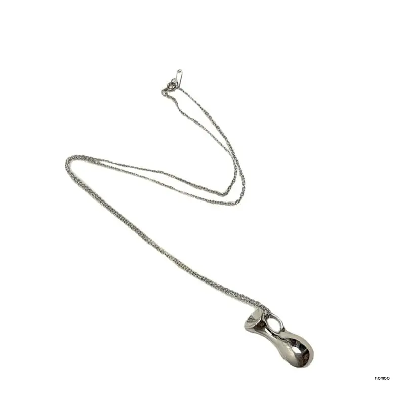 Модная цепочка для свитера с привлекательной подвеской в ​​виде бутылки водой