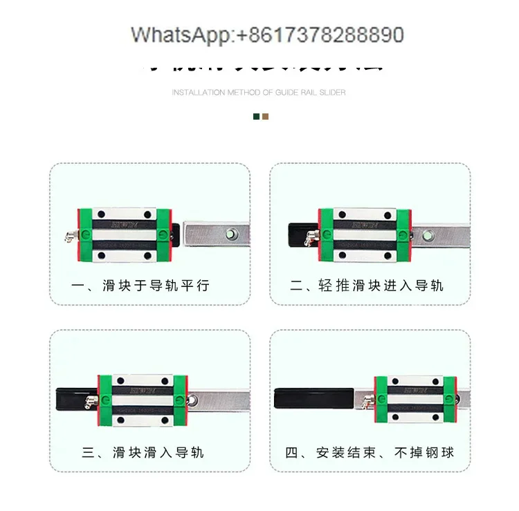 HIWIN Taiwan верхняя Серебряная направляющая ролика ползунок линия рельса RGH RGW15 20 25 30 35