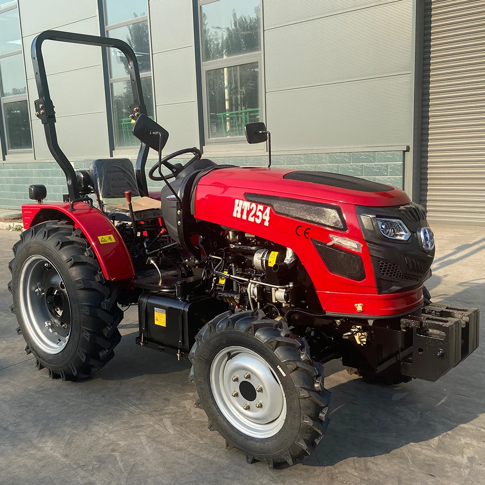 Фото Заводская розетка 50 л.с. Трактор Мини 4WD 60 л.с. Фермерский трактор с использованием для садового сада №2