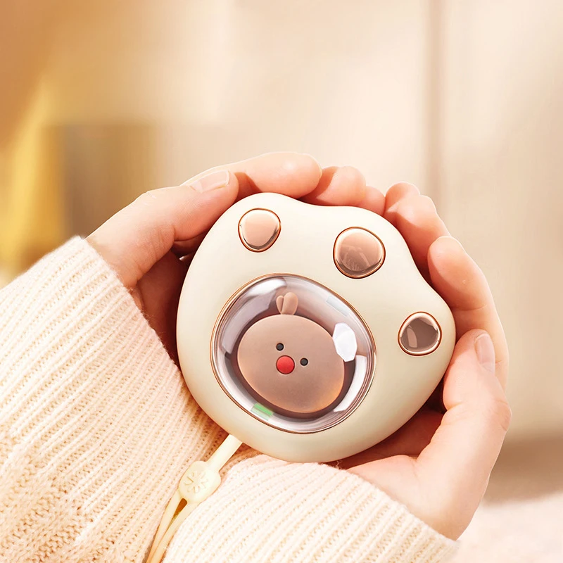 1 шт. многоразовая мини-грелка для рук с USB-зарядкой