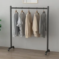 Stores Sell Clothes Display Racks Simple Metal Drying Gold Floor Hanger Bedroom Wardrobe Closet Living Room Sturdy Stand Holder